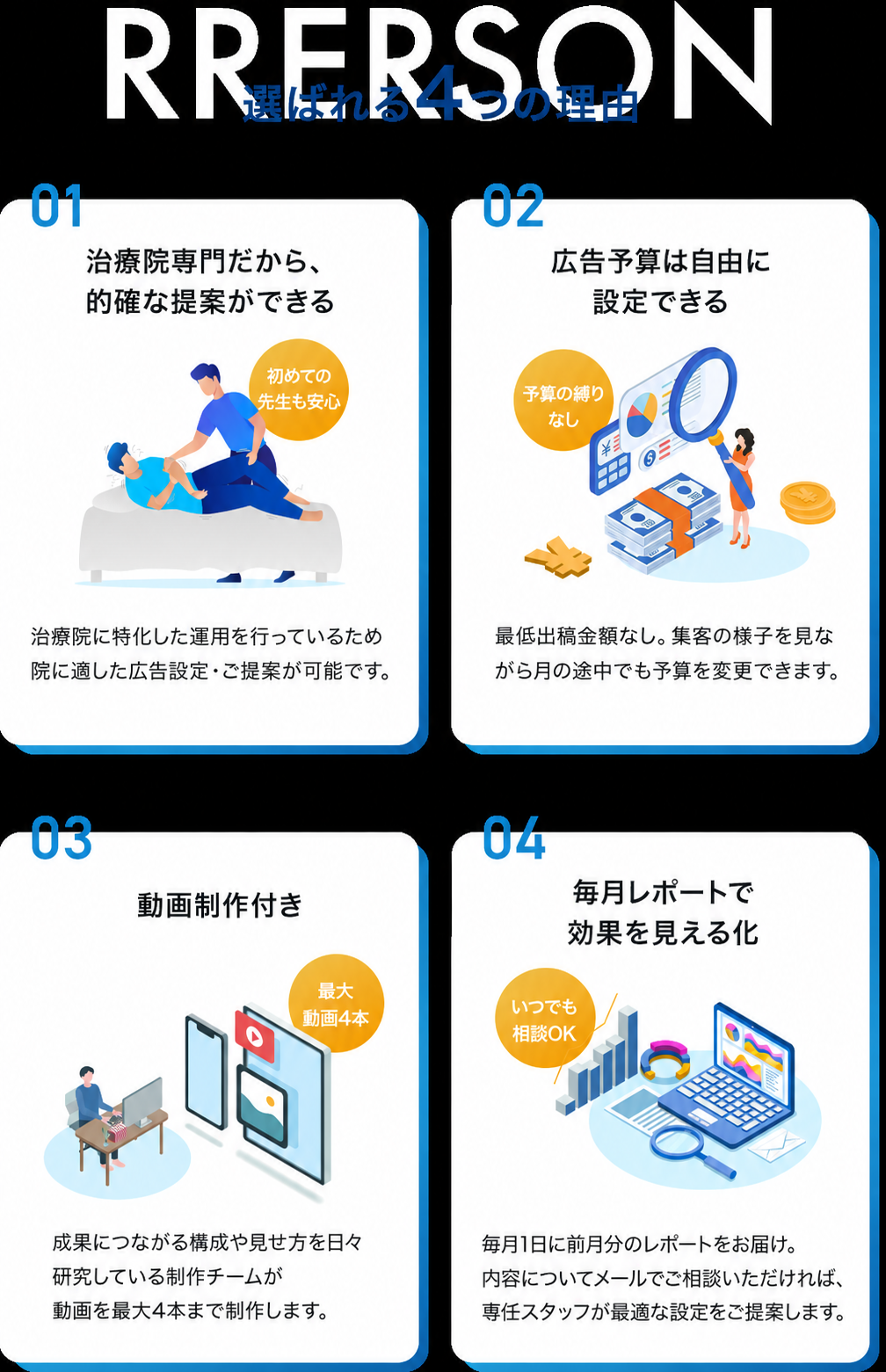 選ばれる4つの理由